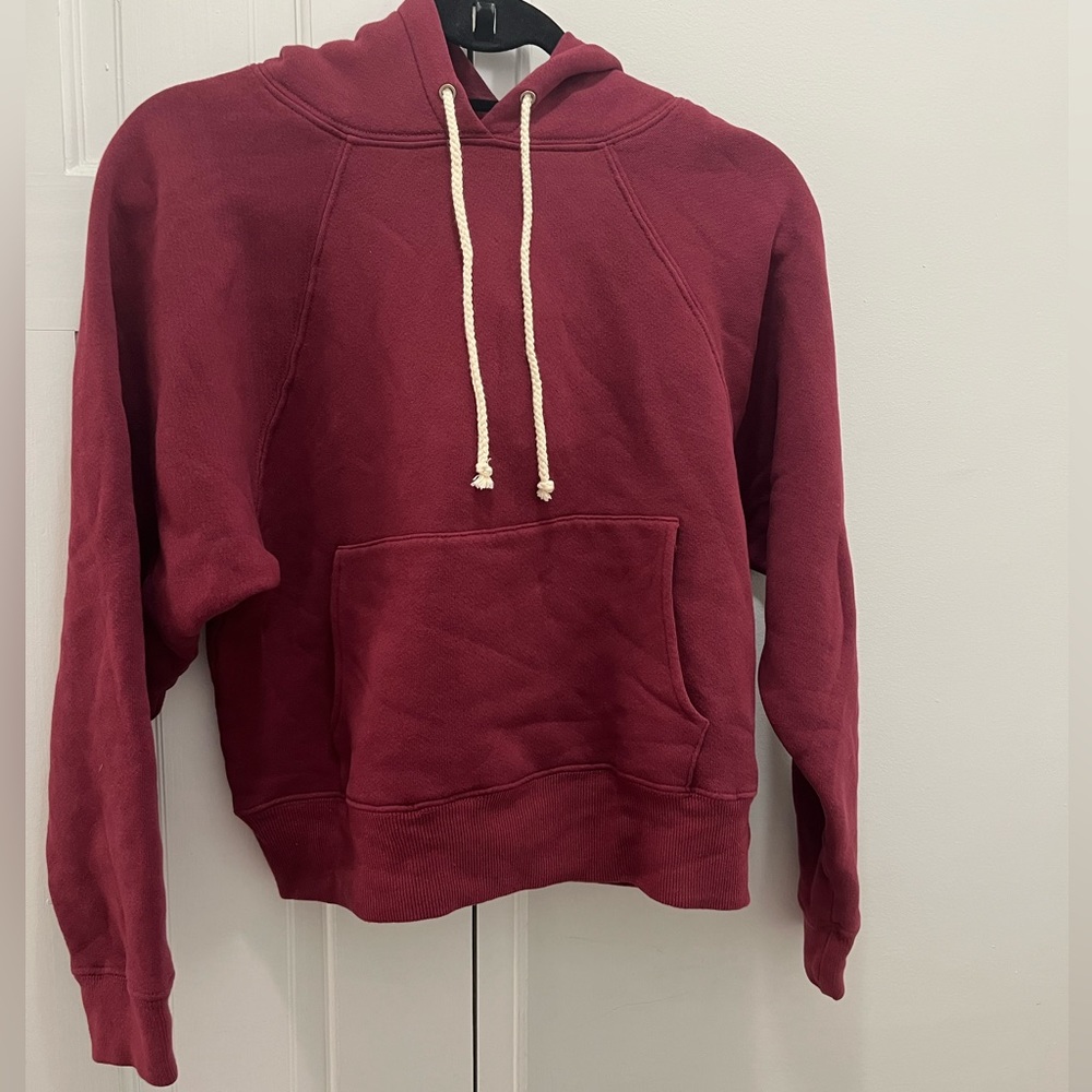 RE/DONE 60s Hoodie Burgundy NWT Small